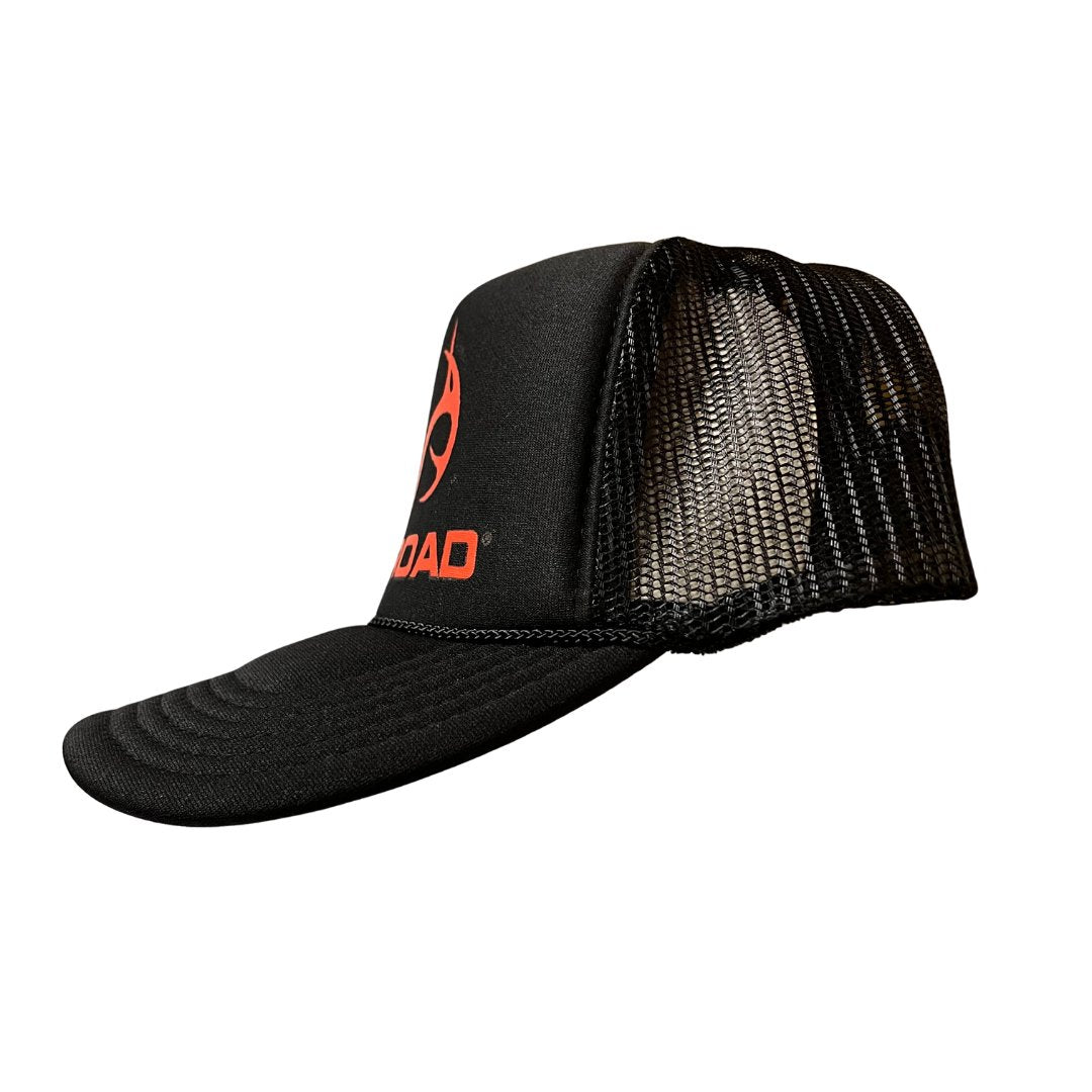 High Visibility Black RealLow Trucker Hat - Low Road Merch