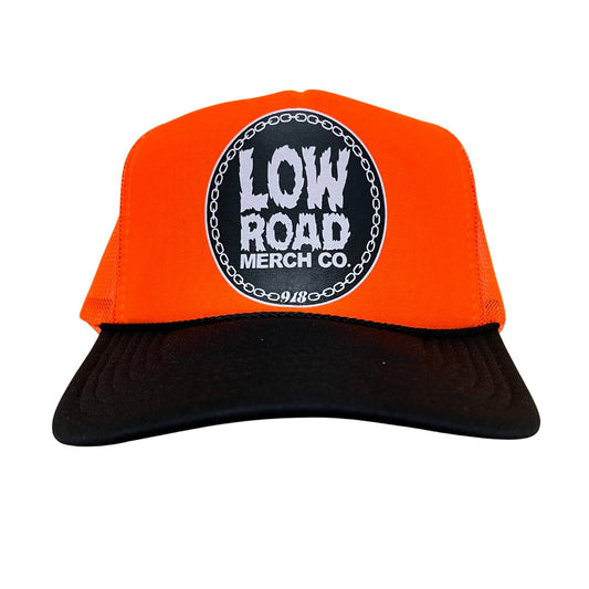 High Visibility Low Road Merch Trucker Hat - Low Road Merch