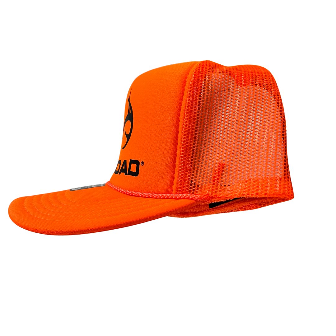 High Visibility Orange RealLow Trucker Hat - Low Road Merch