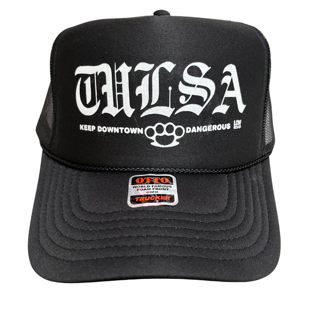 Downtown Tulsa Trucker Hat - Low Road Merch