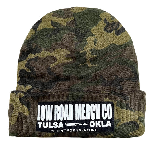 Low Road Merch Ain' For Everyone Patch Beanie - Low Road Merch