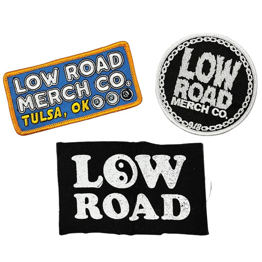 Low Road Patch Pack - Low Road Merch