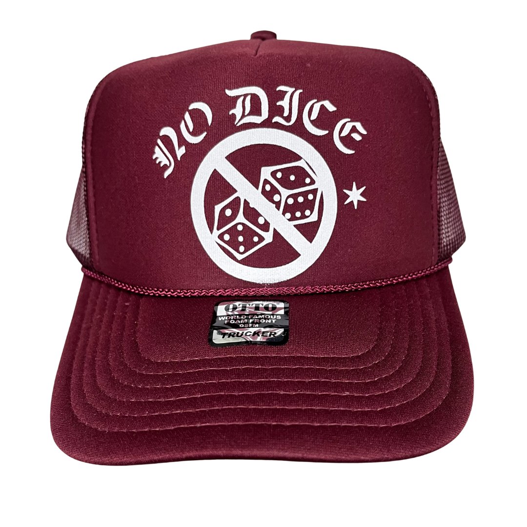 No Dice Trucker Hat - Low Road Merch